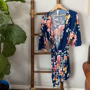 3 peace pyjama and robe set